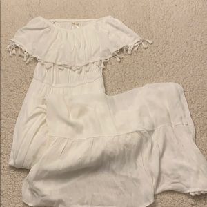 NWOT off the shoulder maxi